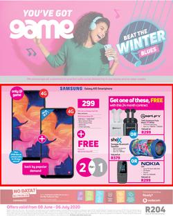 Game Vodacom : Beat The Winter Blues (8 June - 6 July 2020), page 1