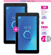2 x Alcatel 1T Tablet-On My Meg 500 + On Promo 500