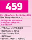 Samsung Galaxy A10 4G-On Smart Top Up Data 2GB