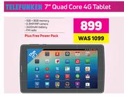 Telefunken Quad Core 4G Tablet