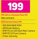 Samsung A2 Core Smartphone 4G-On uChoose Flexi 125