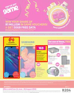 Game Vodacom : Thrifty 50 Birthday (24 June - 6 August 2020), page 1