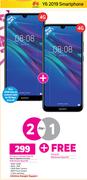 2 x Huawei Y6 2019 Smartphone 4G-On uChoose Flexi 125 + On Promo 65