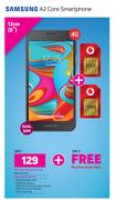 Samsung A2 Core Smartphone 4G-On uChoose Flexi 125