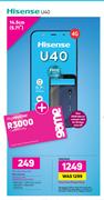 Hisense U40-On Smart XS+