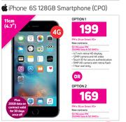  Apple iPhone 6S 128GB Smartphone (CPO)-On Smart XS+