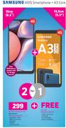 Samsung A10S Smartphone-On uChoose Flexi 125 + Samsung Galaxy A3 Core-On Promo 65