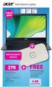 Acer Intel Celeron Laptop-On My Gig2