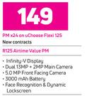 Samsung A01 Smartphone 4G-On uChoose Flexi 125