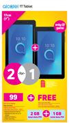 2 x Alcatel 1T Tablet-On My Gig 1 + On Promo 500