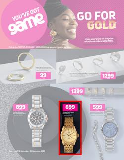 Game : Go For Gold (18 November - 24 December 2020), page 1
