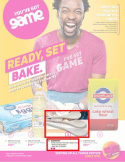 Game : Ready, Set, Bake (21 October - 3 November 2020), page 1