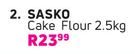 Sasko Cake Flour-2.5Kg