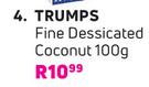 Trumps Fine Dessicated Coconut-100g