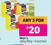 Moir's Jelly Assorted-For Any 3 x 80g