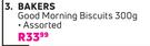 Bakers Good Morning Biscuits Assorted-300g