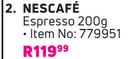 Nescafe Espresso-200g