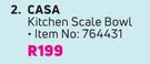 Casa Kitchen Scale Bowl 764431