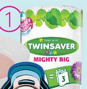 Twinsaver Mighty Big 2 Ply Roller Towels