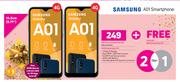 2 x Samsung A01 Smartphone 4G-On uChoose Flexi 125 + On Promo 65