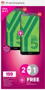 2 x Huawei Y5 Lite Smartphone-On uChoose Flexi 125 + On Promo 65
