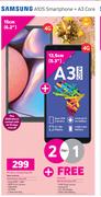 Samsung A10S Smartphone-On uChoose Flexi 125 + Samsung A3 Core-On Promo 65
