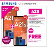 2 x Samsung A21S Smartphone-On Smart XS+ + On Promo 65