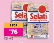 Selati White Sugar-For 2 x 2.5kg