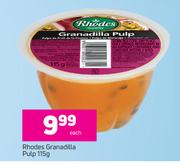 Rhodes Granadilla Pulp-115g Each