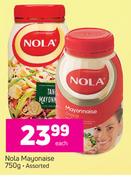 2Nola Mayonaise Assorted-750g Each