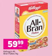 Kellaogg's All Bran Flakes-1kg Each
