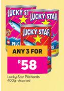 2Lucky Star Pilchards Assorted-For Any 3 x 400g
