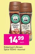 Robertson's Brown Spice Assorted-100ml Each