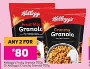 Kellogg's Fruity Granola 700g Or Kellogg's Crunchy Granula 700g-For Any 2