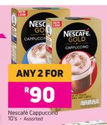 Nescafe Cappuccino Assorted-For Any 2 x 10's