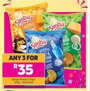 Simba Potato Chips Assorted-For Any 3 x 120g