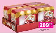 Castle Lager Cans-24 x 500ml Per Case