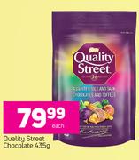 Quality Street Chocolate-435g Each