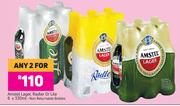 Amstel Lager, Radler Or Lite-For Any 2 x 6x330ml