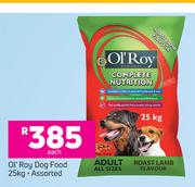 Ol'Roy Dog Food Assorted-25Kg Each