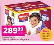 Huggies Pants Disposable Nappies Mega Box-Per Box