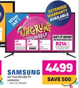 Samsung 40" (101cm) Full HD LED TV 40N5000