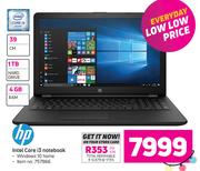 HP Intel Core I3 Notebook