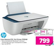 HP Color Deskjet 2721 3In 1 Printer 7FR548