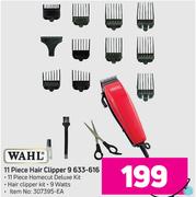 Wahl 11 Piece Hair Clipper 9 633-616