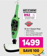 Genesis 10-In-1 Steam Mop