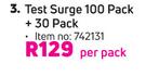 NPL Test Surge 100 Pack + 30 Pack-Per Pack