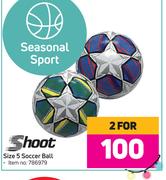 Shoot Size 5 Soccer Ball-For 2