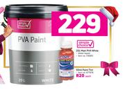 Simple Choice 20Ltr Matt Water Based PVA (White)