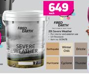 Fired Earth 20Ltr Severe Weather-Each